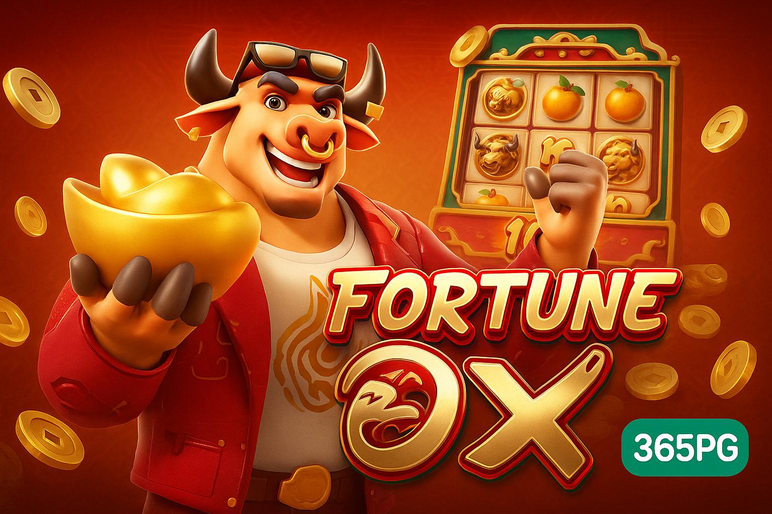 Fortune Ox no 365PG - Aposte Agora e Reivindique Seus Ganhos
