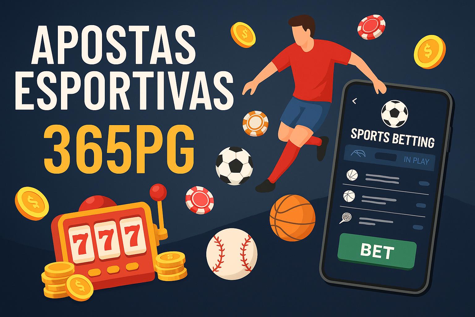 Apostas esportivas no cassino online 365PG  