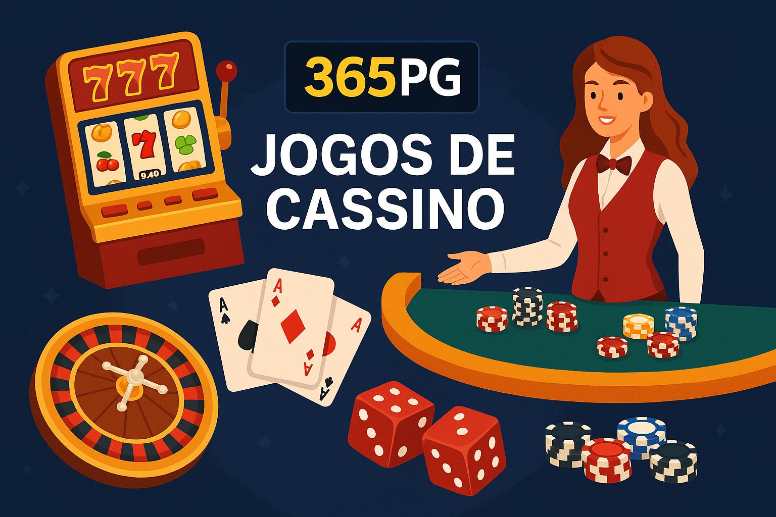 Jogos de cassino online inovadores e emocionantes na 365PG